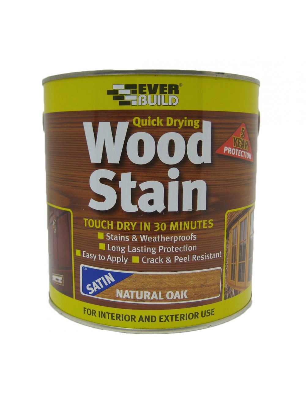Wood Stain Satin Nat Oak 2.5L