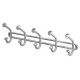 Hook/5 Rack Wallmount S/S Form