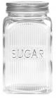 Sugar Canister Rib Glass 1250m