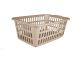 Laundry Basket 30L Grey