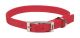 Dog Collar Dble Ply 1x26i Red