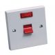 Cooker Switch 3x3 45A Neon