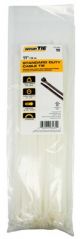 Cable Tie Clear 11i 100pk G/Be