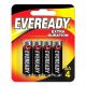 Battery Eveready AA 4pk Carbon