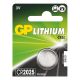 Battery Lithium CR2025 GP