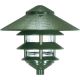 Garden Pagoda Light 4Lv Green