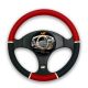Steering Wheel Cover Red&Black