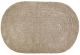 Bath Mat Oval Reverse Taupe