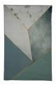 Rug Blue/Wht Marble 80x120cm