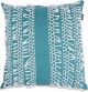 Cushion Fringle Turquoise 50cm