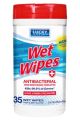 Lucky Wet Wipes Canister 35ct