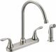 S/Steel 2Hdl High Spout Kitche