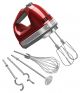 Hand Mixer 9 Speed Candy Red