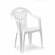 Chair Maui Midback White
