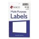 Labels Removable 1x3 250s